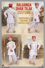 Load image into Gallery viewer, Balganga Dhar Tilak Costume For Kids Wholesale Pack of 6