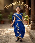 Load image into Gallery viewer, Marathi Saree Costume For Kids Wholesale Pack of 6