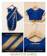 Load image into Gallery viewer, Marathi Saree Costume For Kids Wholesale Pack of 6