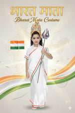 Load image into Gallery viewer, Bharat Mata Costume For Kids Wholesale Pack of 6
