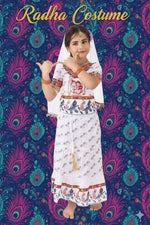 Load image into Gallery viewer, Radha Mata Costume For Kids Wholesale Pack of 6