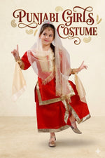 Load image into Gallery viewer, Punjabi Girl Costume For Kids Wholesale Pack of 6