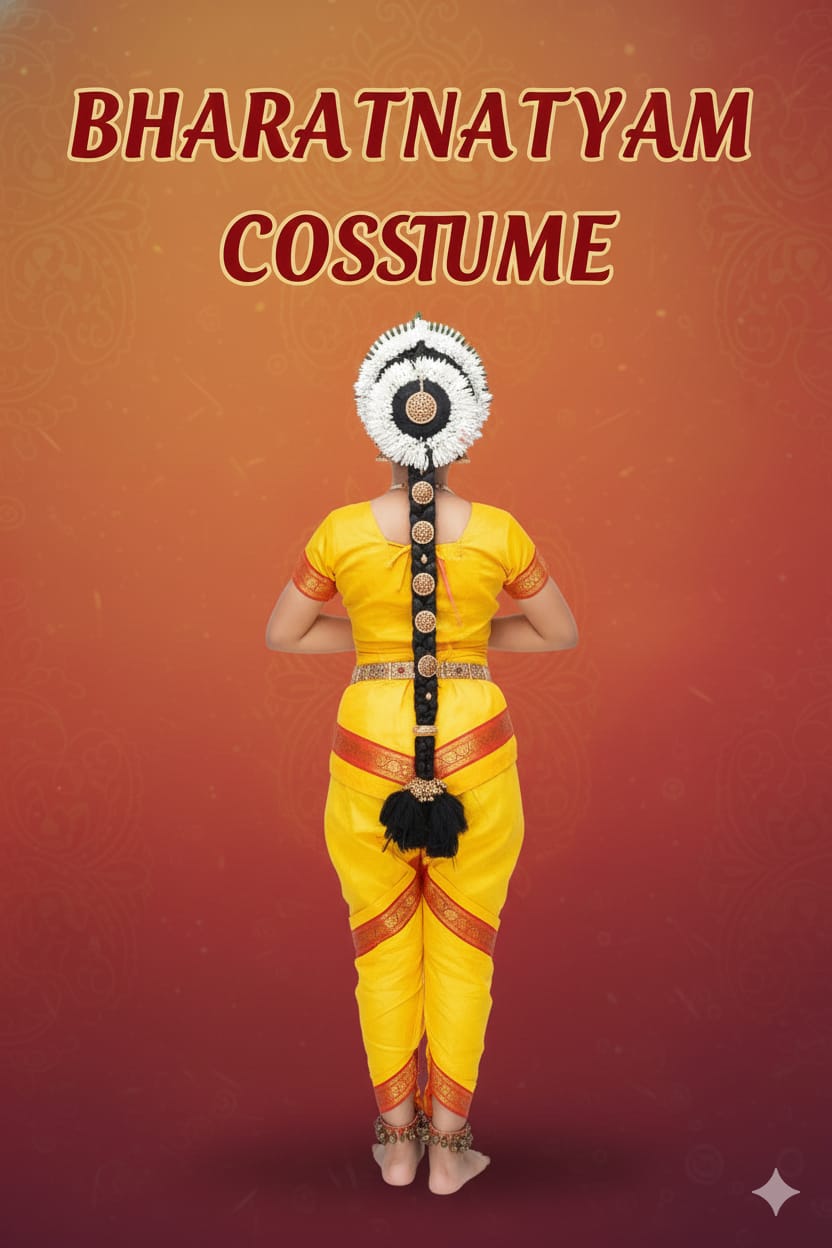 Bharatnatyam costume for kids wholesale pack of 6