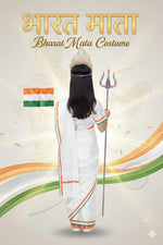 Load image into Gallery viewer, Bharat Mata Costume For Kids Wholesale Pack of 6