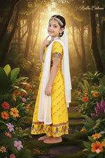 Load image into Gallery viewer, Radha Mata Costume For Kids Wholesale Pack of 6