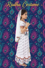 Load image into Gallery viewer, Radha Mata Costume For Kids Wholesale Pack of 6
