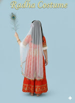 Load image into Gallery viewer, Radha Mata Costume For Kids Wholesale Pack of 6