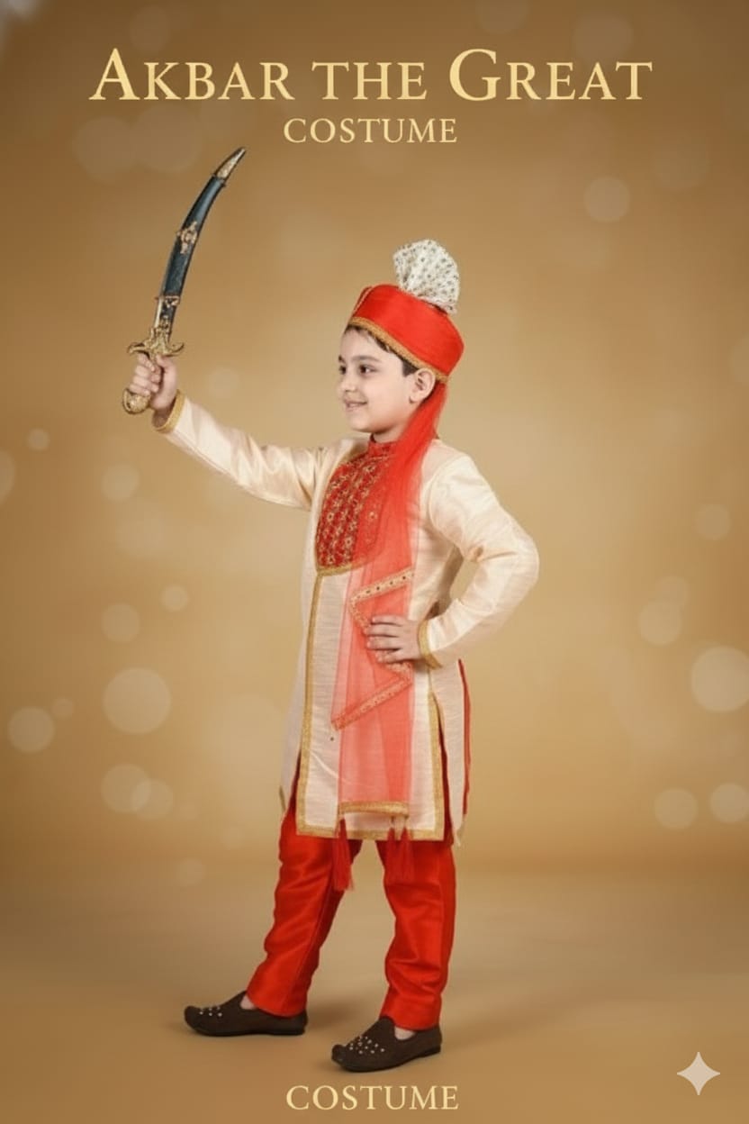 Akbar The Great Costume For Kids Wholesale Pack of 6