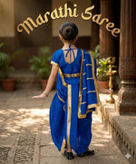 Load image into Gallery viewer, Marathi Saree Costume For Kids Wholesale Pack of 6
