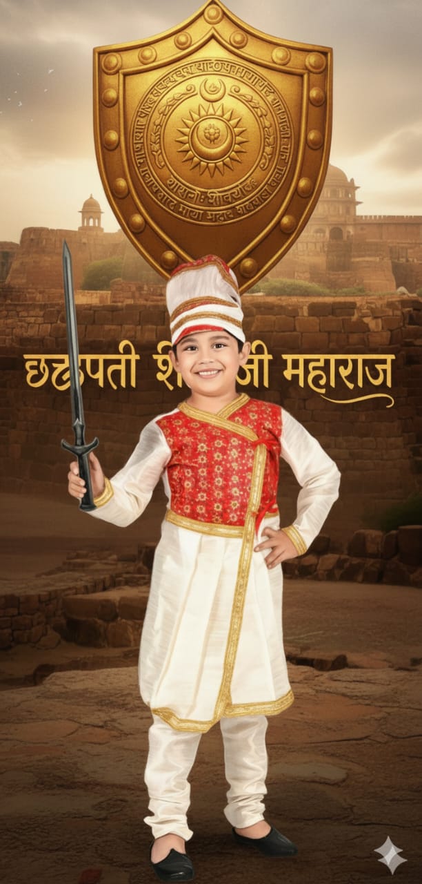 Chhatrapati Shivaji Maharaj Costume For Kids Wholesale Pack of 6
