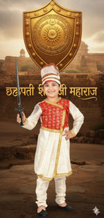 Load image into Gallery viewer, Chhatrapati Shivaji Maharaj Costume For Kids Wholesale Pack of 6
