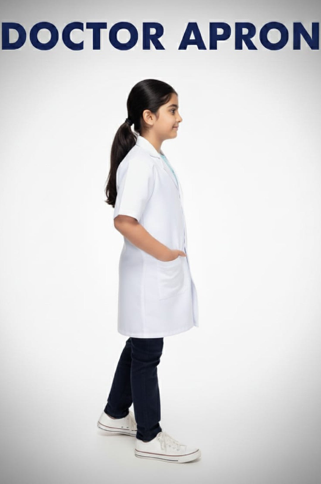 Doctor Apron For Girls Wholesale Pack of 6