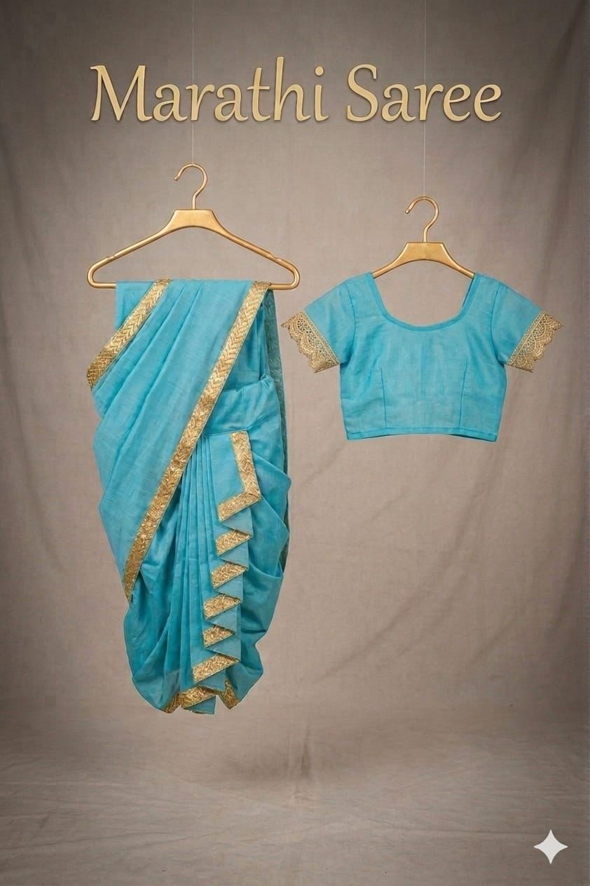 Marathi Saree Costume For Kids Wholesale Pack of 6