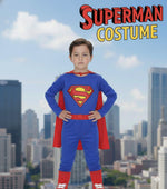 Load image into Gallery viewer, Superman Costume  For Kids Wholesale Pack of 6
