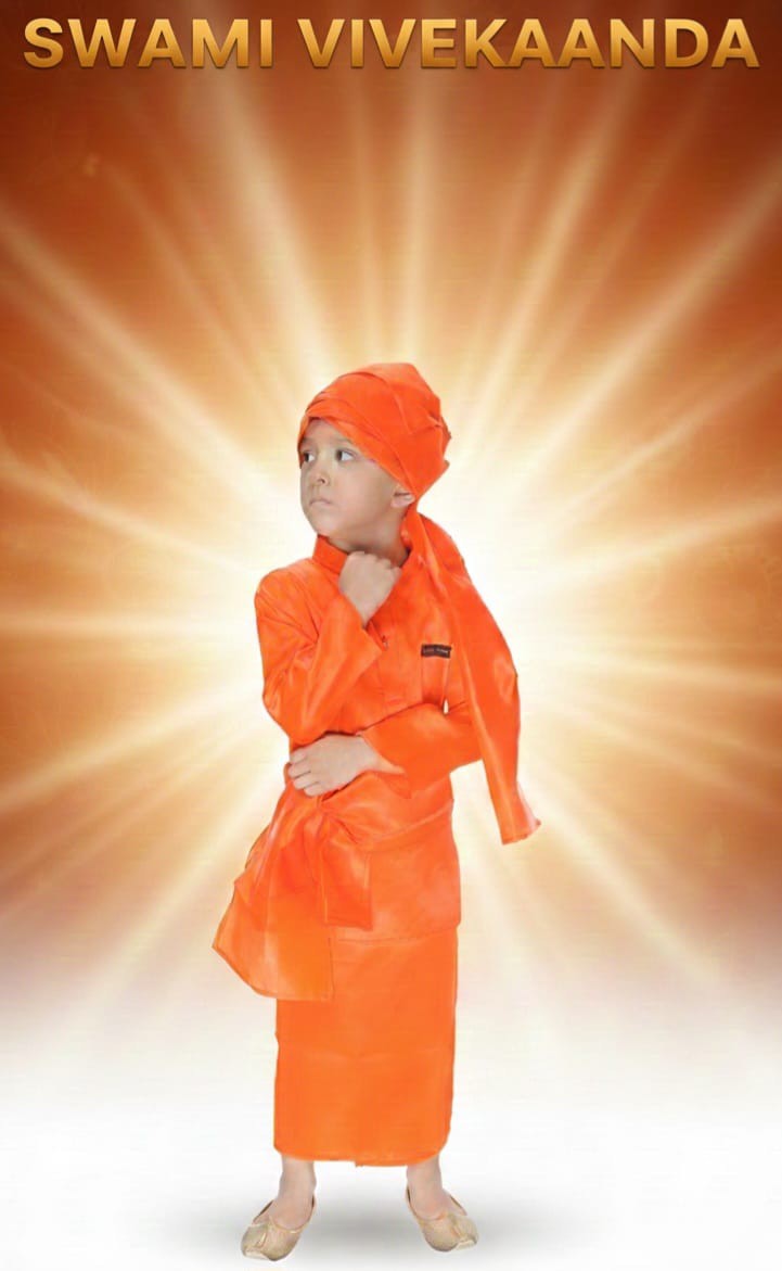 Swami Vivekananda Costume For Kids Wholesale Pack of 6