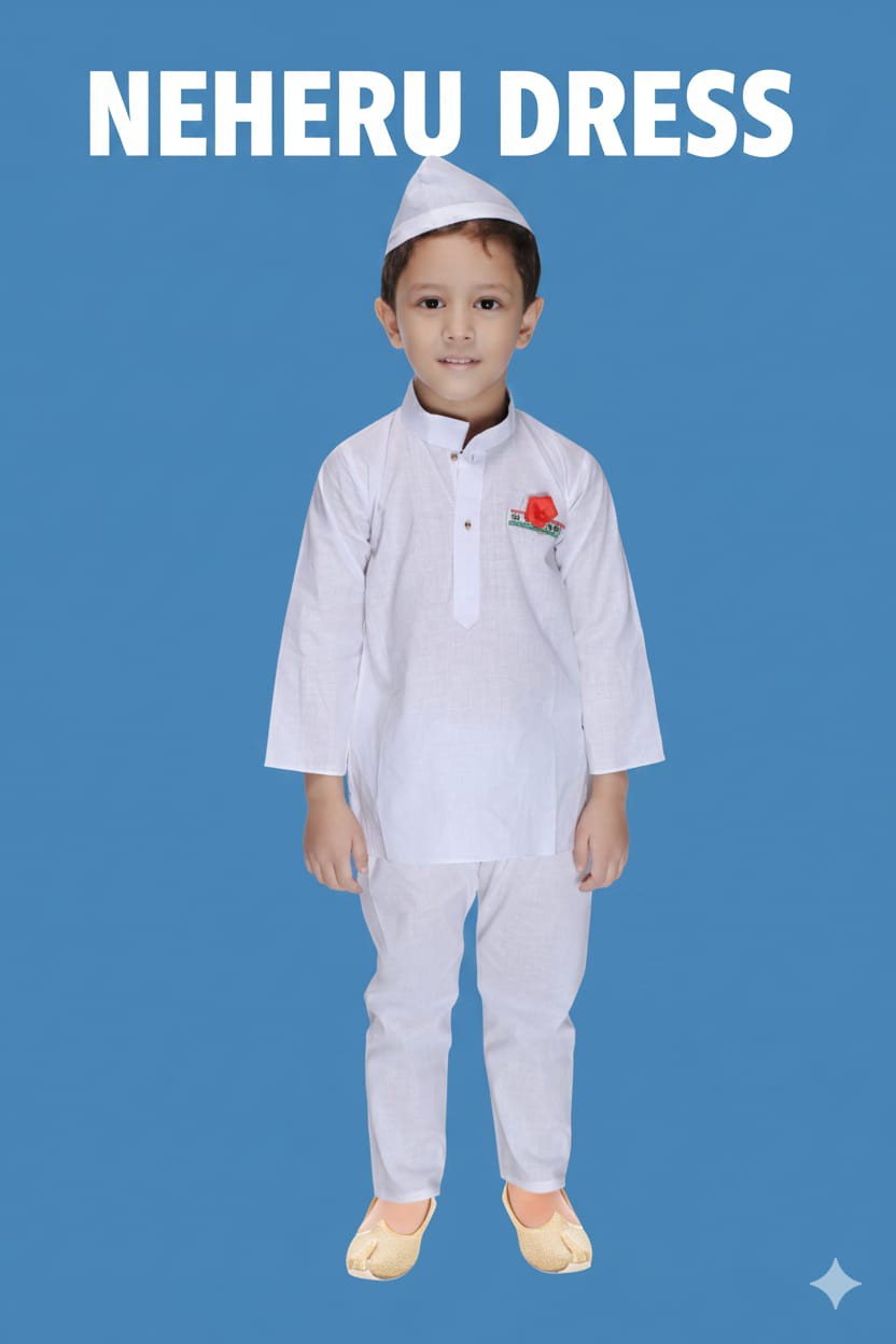 Nehru Costume For Kids Wholesale Pack of 6