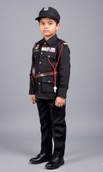 Load image into Gallery viewer, Black Commando Costume For Kids Wholesale Pack of 6
