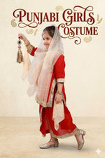 Load image into Gallery viewer, Punjabi Girl Costume For Kids Wholesale Pack of 6
