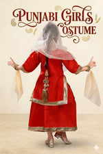 Load image into Gallery viewer, Punjabi Girl Costume For Kids Wholesale Pack of 6
