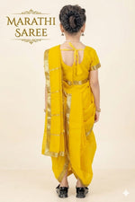 Load image into Gallery viewer, Marathi Saree Costume For Kids Wholesale Pack of 6
