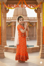 Load image into Gallery viewer, Radha Mata Costume  For Kids Wholesale Pack of 6
